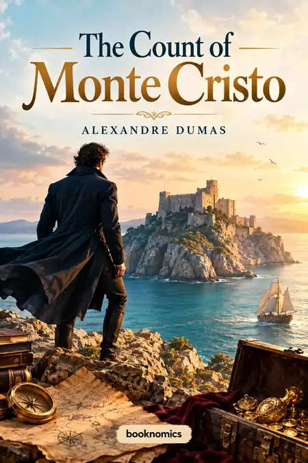 The Count of Monte Cristo book summary cover