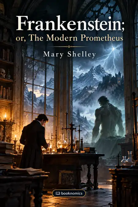 Frankenstein; or, The Modern Prometheus book summary cover