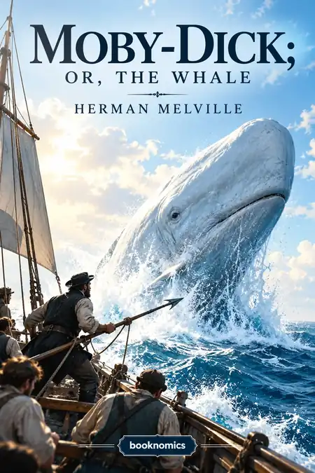 Moby-Dick; or, The Whale book summary cover